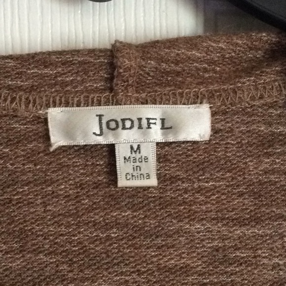 Jodifl Ruffled Zip Up Hoodie, Size M - Picture 3 of 9